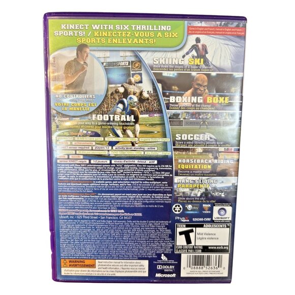 Motionsports Xbox 360 Game Complete With Manual - Picture 2 of 13